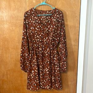 Speckled dress